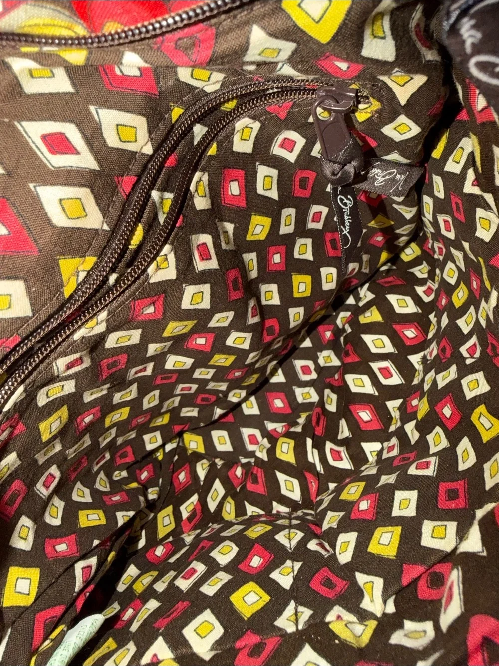 Vera bradley Paisley Print Tote Bag in multi colored